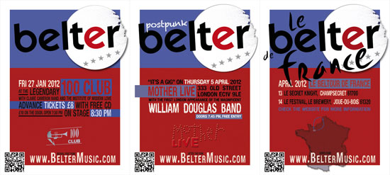 Screenshot of a set of Belter flyers